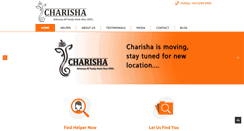 Desktop Screenshot of charisha.org