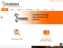 Tablet Screenshot of charisha.org